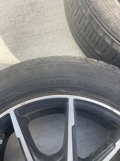 175/65R15 アルミホイール、タイヤせセット