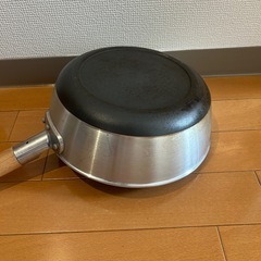 無印　鍋としても使えるこびりつきにくいフライパンの画像