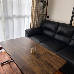 折りたたみ式 無段階ガス圧昇降テーブル｜11〜75cm調整｜キャスター付き｜美品｜引き取り限定 の画像