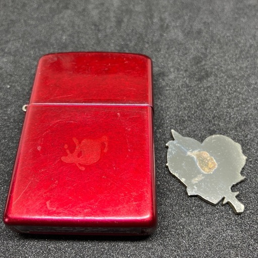 ZiPPOハート・アタック・エンプレム現状品、used品レアオイルライター！