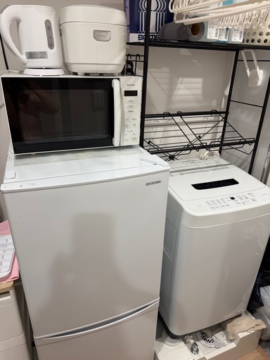 【最終値下げ】一人暮らしの家電一気にお譲り！全5点➕1