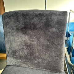 座椅子　ブラックの画像