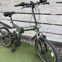 格安！折り畳み式マウンテンバイク！オマケ付き！の画像
