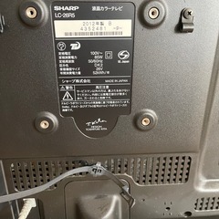 ［決まりました］壊れたテレビ（パソコンモニターとして使ってました）の画像