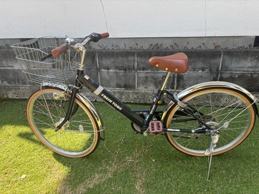 美品★22インチ★ギア付き自転車 アサヒサイクル購入