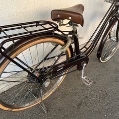 １Ｊ２３１　　ホームサイクル２６サイズ　３段変速オートライト付き　★自転車専門店の中古車です★　【消費税込み・防犯登録６００円込み（投稿ID : 1n8atj）の画像