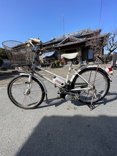 旧車、ホンダピープル、自転車バイク 旧車、ホンダピープル、自転車バイク