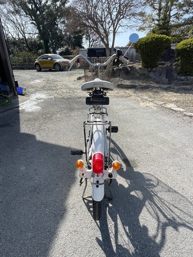 旧車、ホンダピープル、自転車バイク