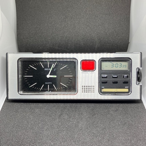 昭和レトロ　SEIKO SP-304S置き時計アンティーク品超レア品希少品　現状