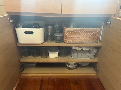 無印良品　木製キャビネット