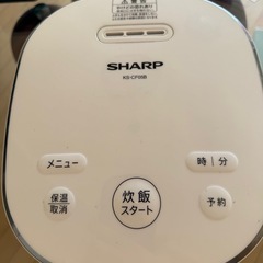 SHARP 炊飯器の画像