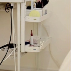 未使用★ IKEAデスクトップシェルフの画像