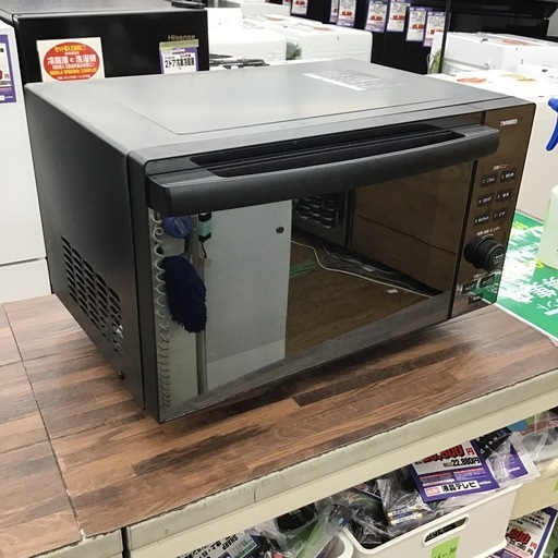 #B-47【ご来店頂ける方限定】TWINBIRDのフラットオーブンレンジです