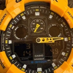 カシオ Gーshockイエローの画像