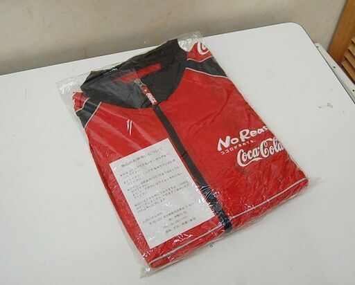 保管品 Coca-Cola ウィンドブレーカー Enjoy No Reason レッド