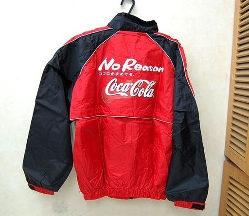 未使用 コカコーラ ジャンパー Special Magic ウインドブレーカー ブルゾン サイズ F/フリー Coca-Cola ☆ PayPay(ペイペイ)決済可能 ☆ 札幌市 清田区 平岡 保管品 Coca-Cola ウィンドブレーカー Enjoy No Reason レッド