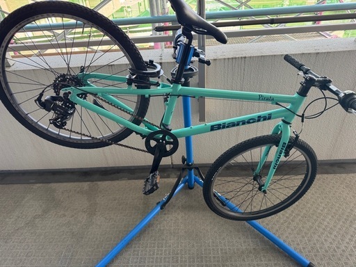 現車確認）商談中）メルカリ、ヤフオク出品保留）Bianchi ビアンキ　Pirata 24 クロスバイク　子供用　