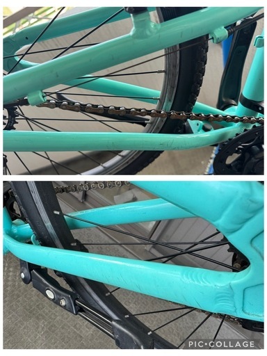現車確認）商談中）メルカリ、ヤフオク出品保留）Bianchi ビアンキ　Pirata 24 クロスバイク　子供用　