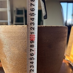 素焼き　植木鉢　の画像
