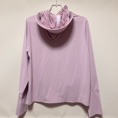 UVカット パーカー ピンクの画像