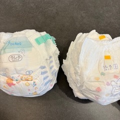 おまけ付き　おしり拭きケース　  ミニーマウス　オムツ付きの画像