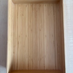 新品　無印　ボックス　蓋付きの画像