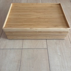 新品　無印　ボックス　蓋付きの画像