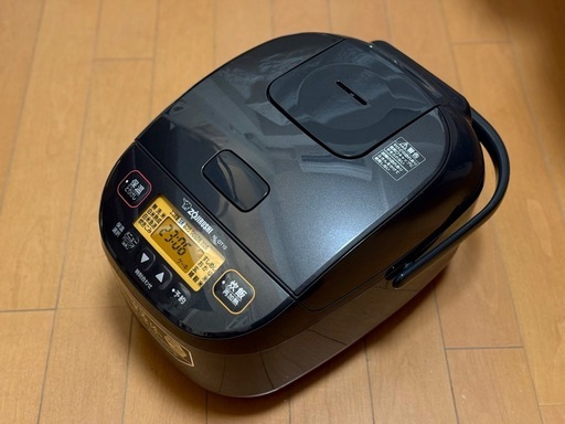 【美品・箱あり】象印 炊飯器 5.5合 ブラック NL-DT10-BA 1年未満使用