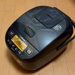 【美品・箱あり】象印 炊飯器 5.5合 ブラック NL-DT10-BA 1年未満使用の画像