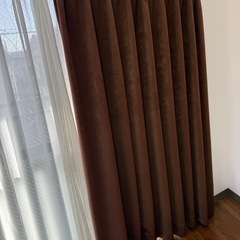 遮光カーテン　レースカーテンセットの画像