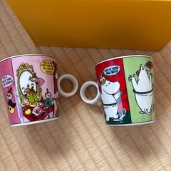 MOOMINデミタスコーヒーカップ２客の画像