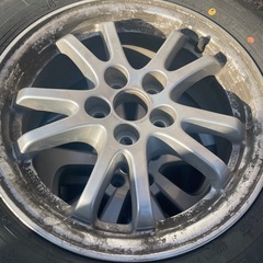 195/65R15トヨタ純正ホイール&タイヤセットの画像