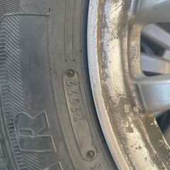 195/65R15トヨタ純正ホイール&タイヤセットの画像