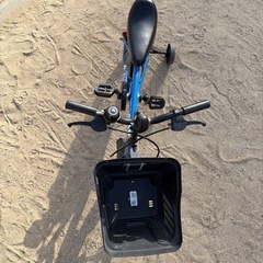 子供自転車前タイヤ交換必要。の画像