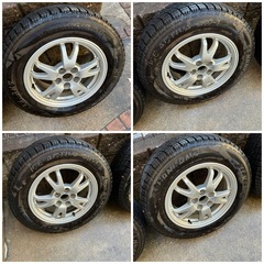 スタッドレス195 65 15インチ セット4本トヨタ純正ナット別の画像