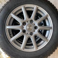 15インチ　4本　スタッドレス付き　ホイール　おまけ付きの画像