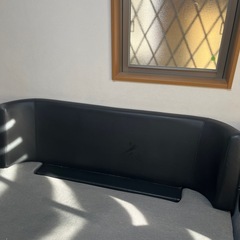 ニトリ購入  革風3人掛けソファ の画像