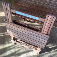 ★ニトリ ガーデンテーブル (テーブルのみ) 折りたたみ式 お早めに 美品・良品の画像