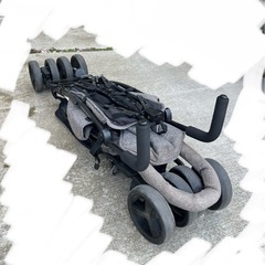 キンダーワゴン　二人乗りベビーカーの画像