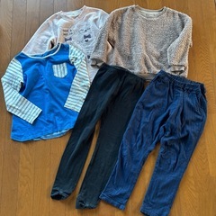 120センチ長袖長ズボンセットの画像