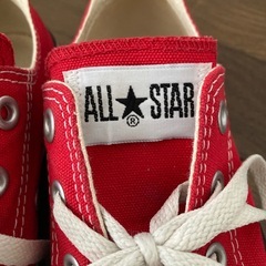 コンバース23.０レディース赤の画像