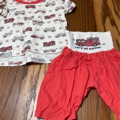 90サイズパジャマ3セットの画像