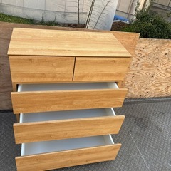 ４段チェストの画像