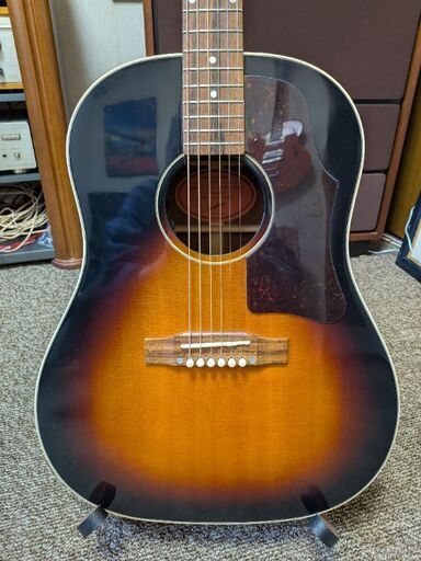 総単板　エピフォンJ-45 Inspired By Gibson　純正ＰＵ付き