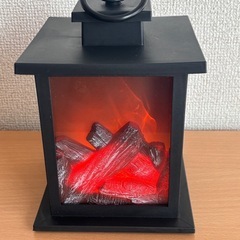 暖炉みたいなランプの画像