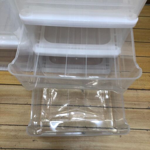 ニトリ クローゼットケース S 奥行55cm 幅40cm 高さ25cm×2個 高さ20cm×4個 収納ボックス 押入れ収納 衣装ケース DAY Value　260223-11