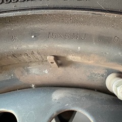 ホンダフィットの鉄ホイールを無料でお譲りしますの画像