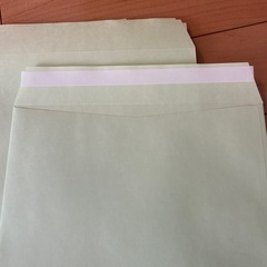 角2封筒 ウグイス 紙厚85g  20枚の画像