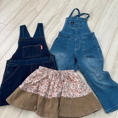 女の子110サイズのお洋服まとめ売りの画像