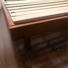 ベッドフレーム24日の7時までにご連絡ください🙏の画像